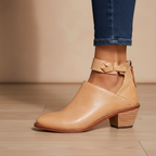 Middenhoge blokhak dames schoen