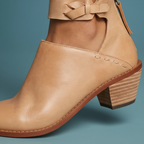 Middenhoge blokhak dames schoen