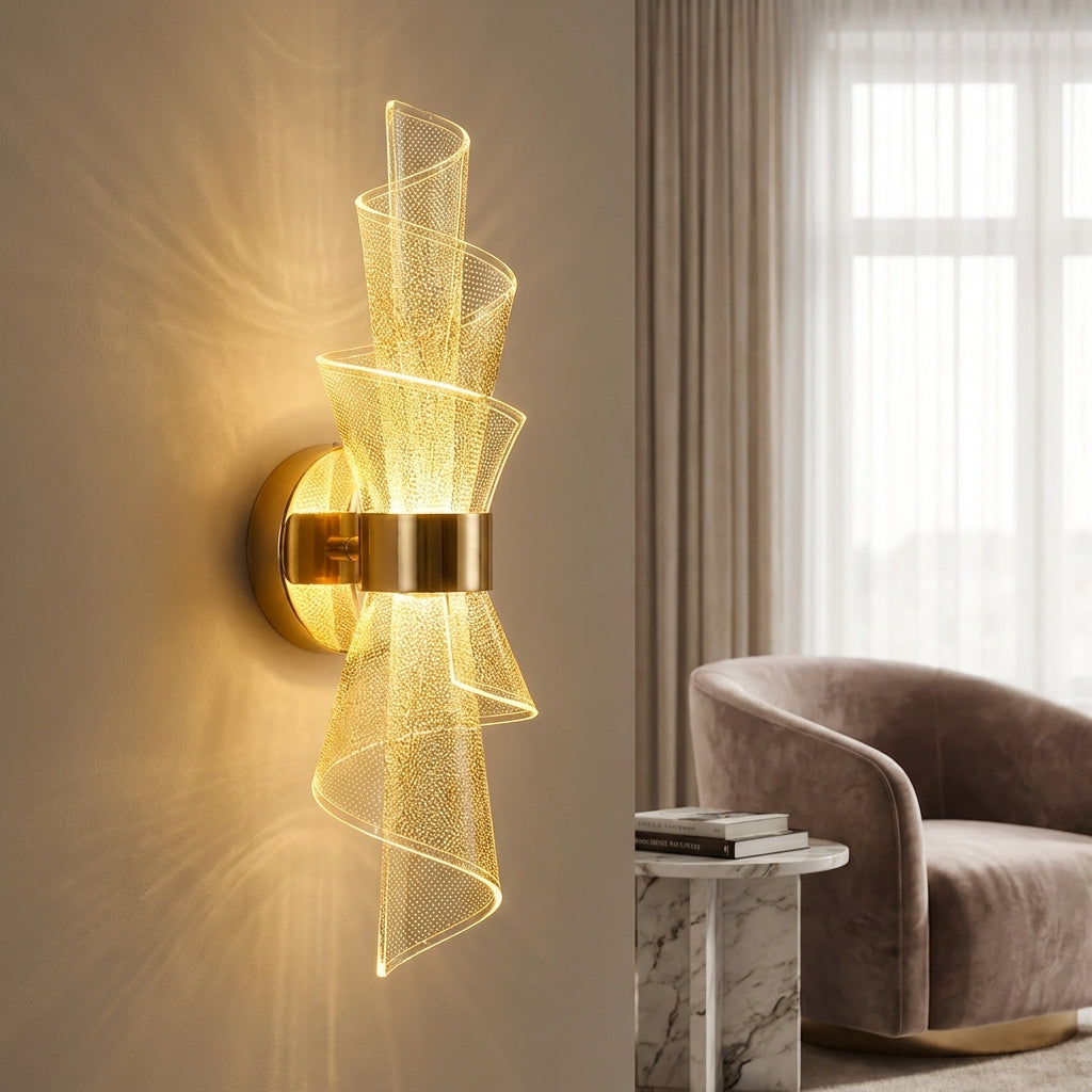 Decoratieve wandlamp – Noor