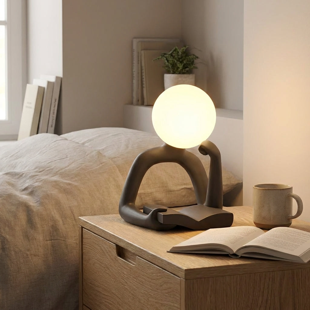 Minimalistische bureaulamp