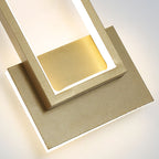 Rechthoekige wandlamp