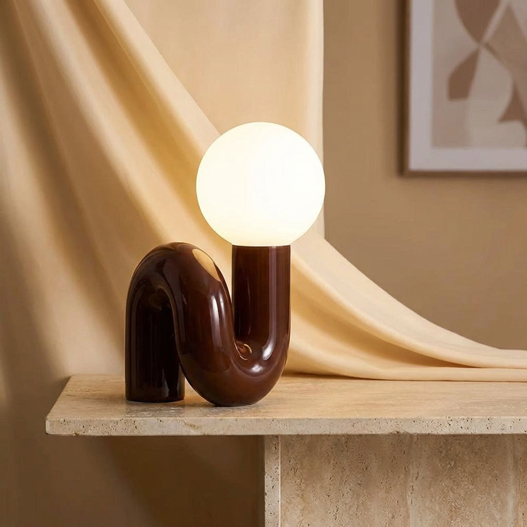 Sculpturale tafellamp – Noor