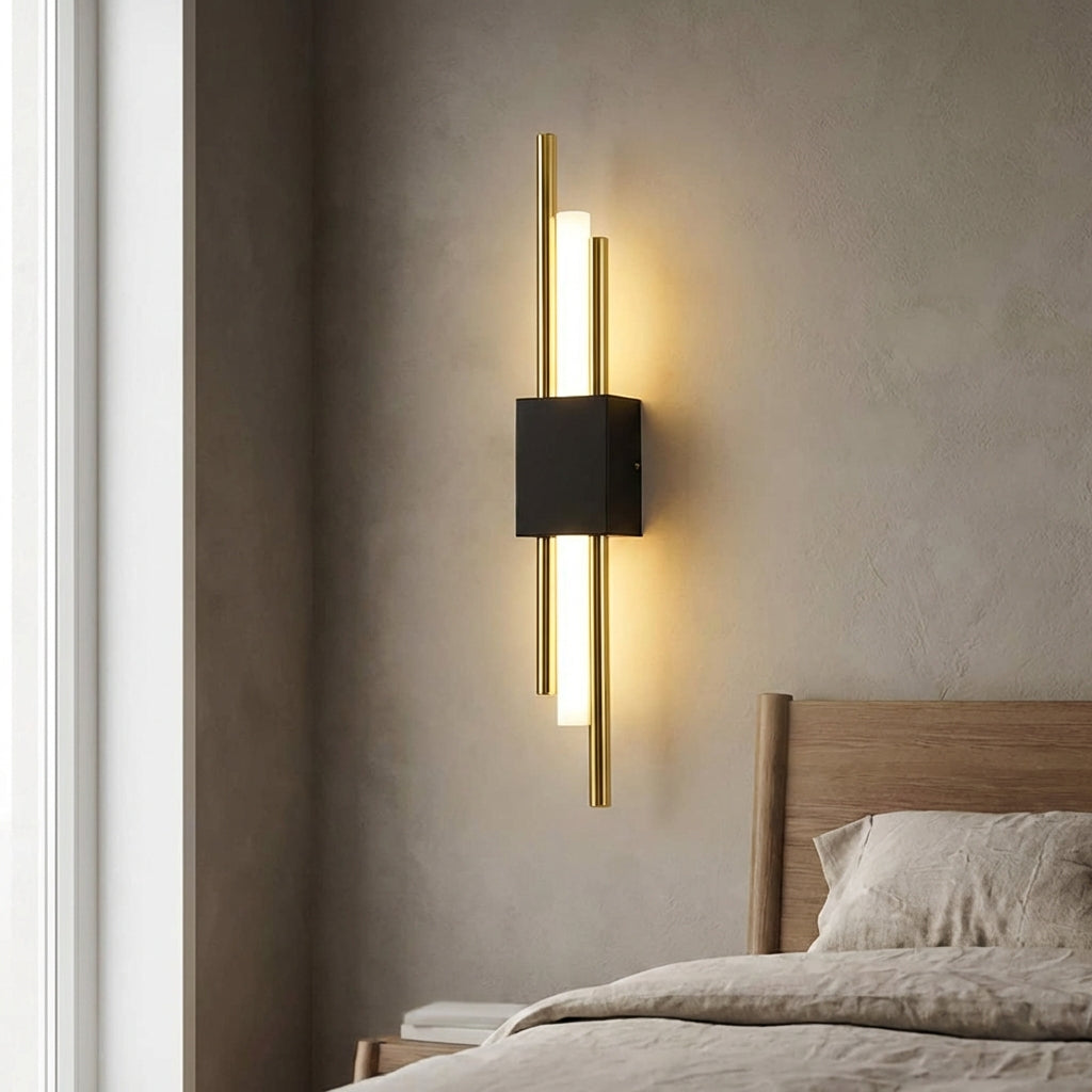 Verticale wandlamp