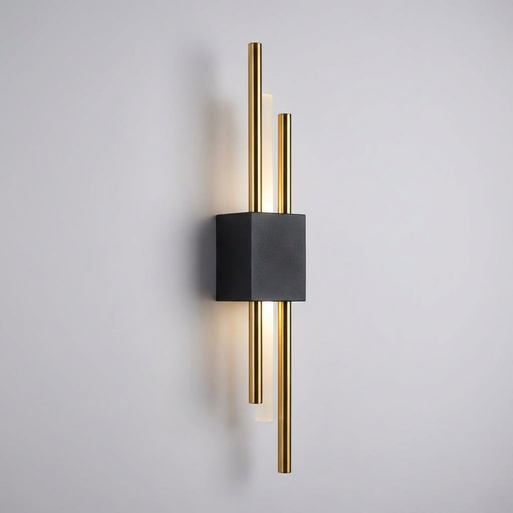Verticale wandlamp