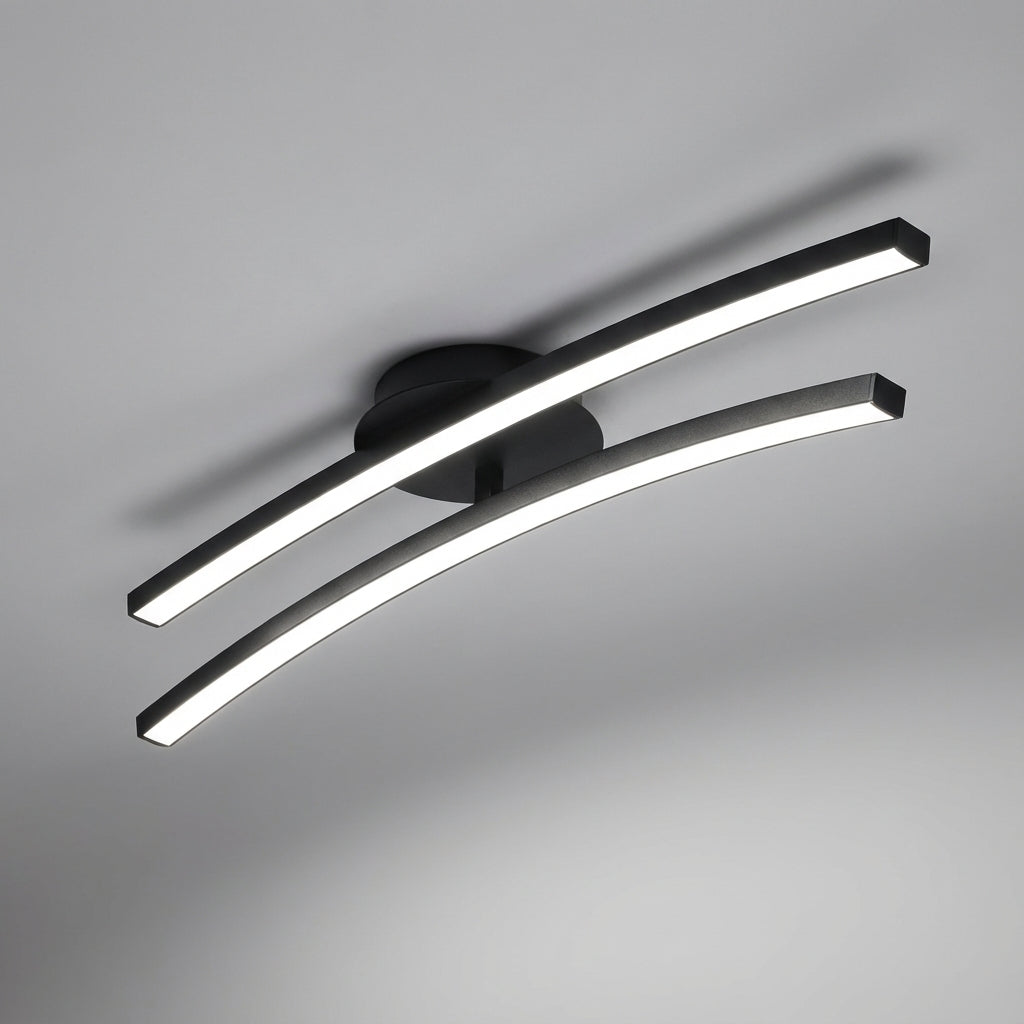 gebogen plafondlamp — afbeelding 2