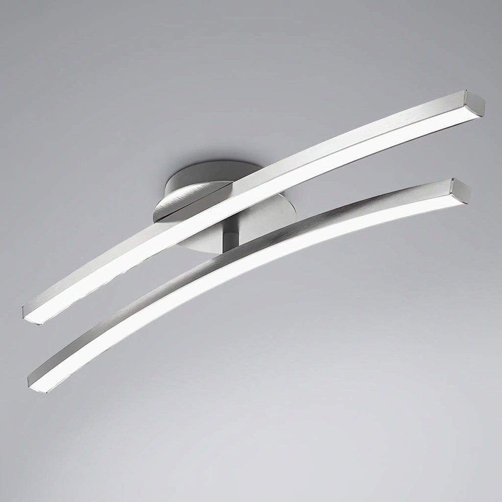 Gebogen plafondlamp