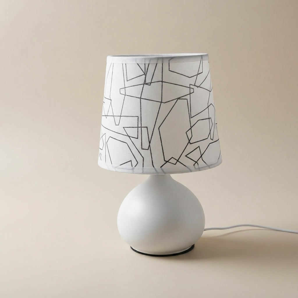 Geometrische tafellamp – Noor