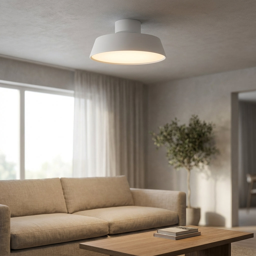 Minimalistische plafondlamp