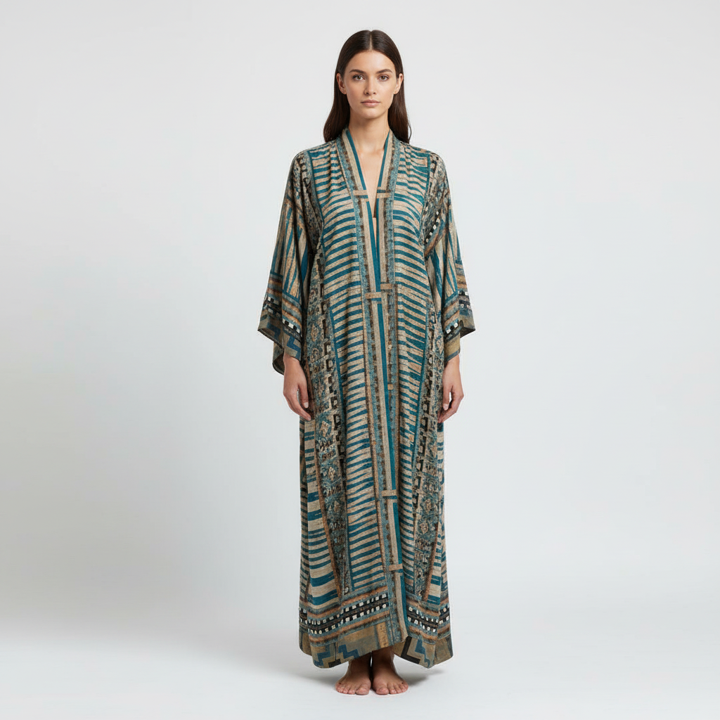 Kimono-achtige jas