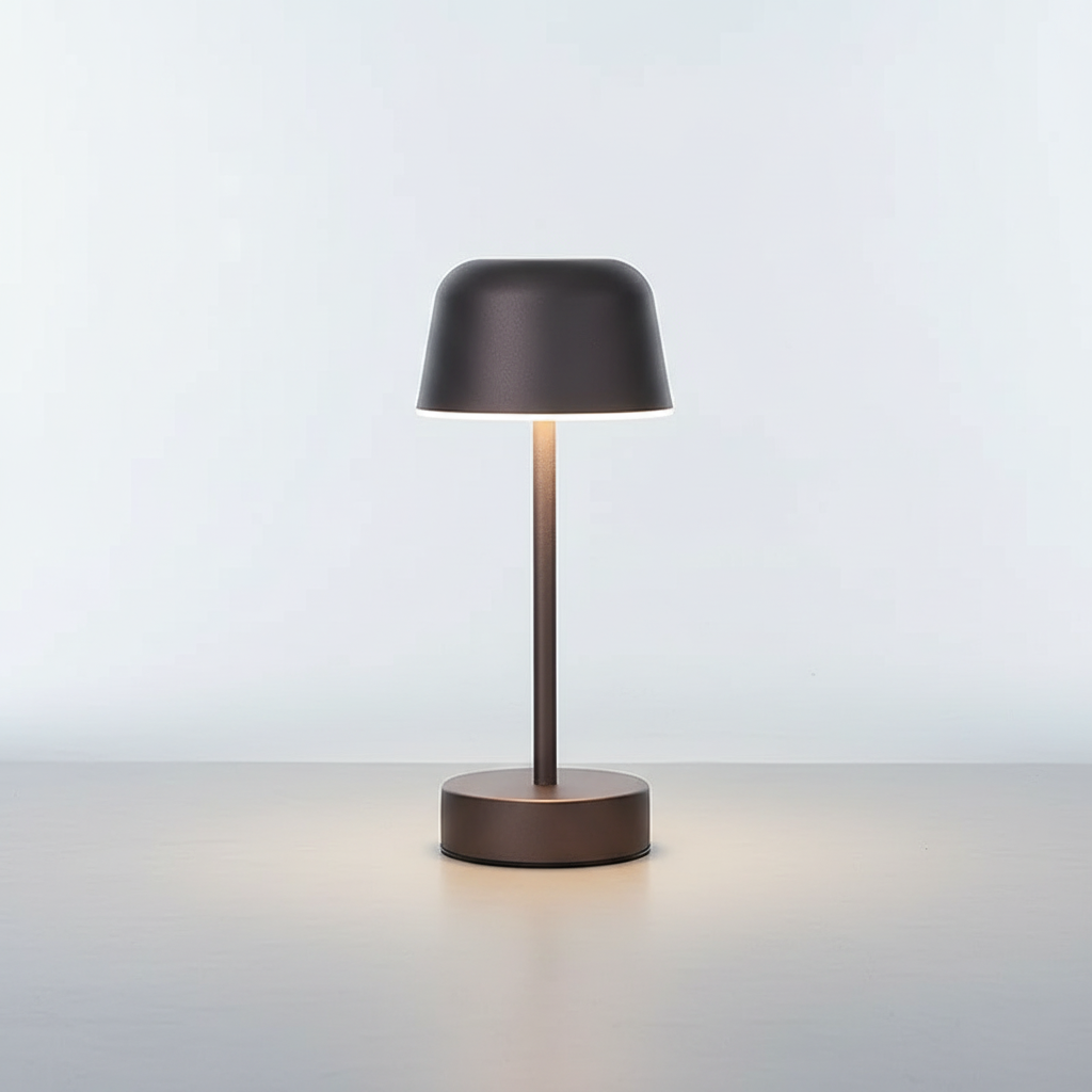 Tafellamp van metaal