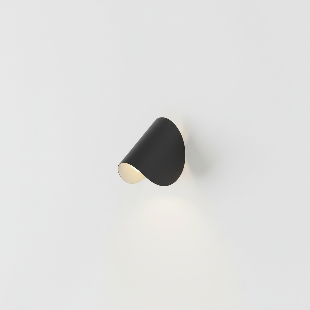 Halfronde wandlamp – Liva