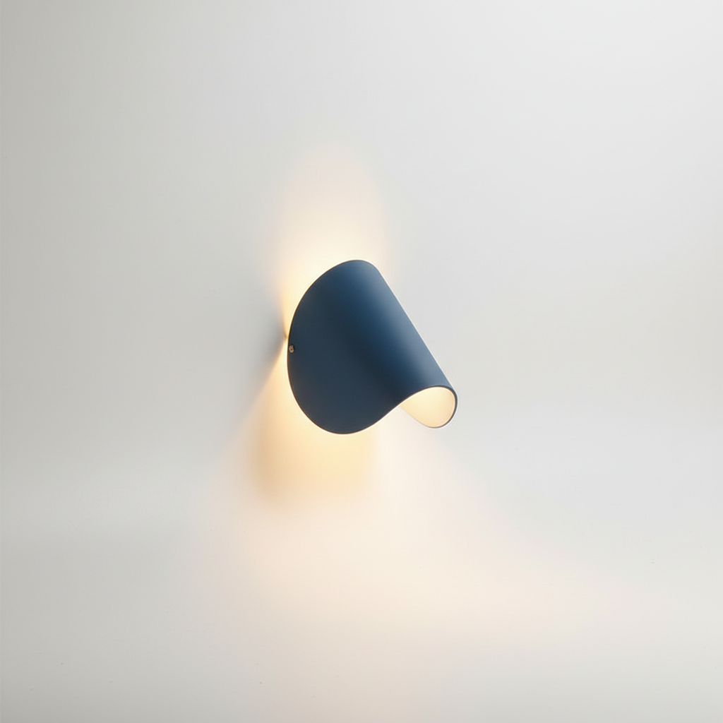 Halfronde wandlamp – Liva