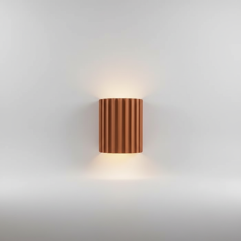 Kunsthars wandlamp
