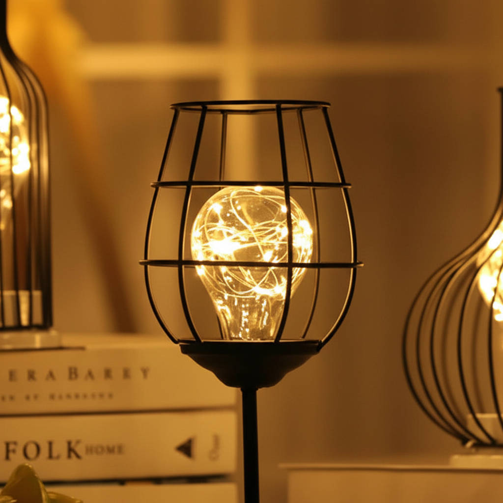 Metalen tafellamp – Noor