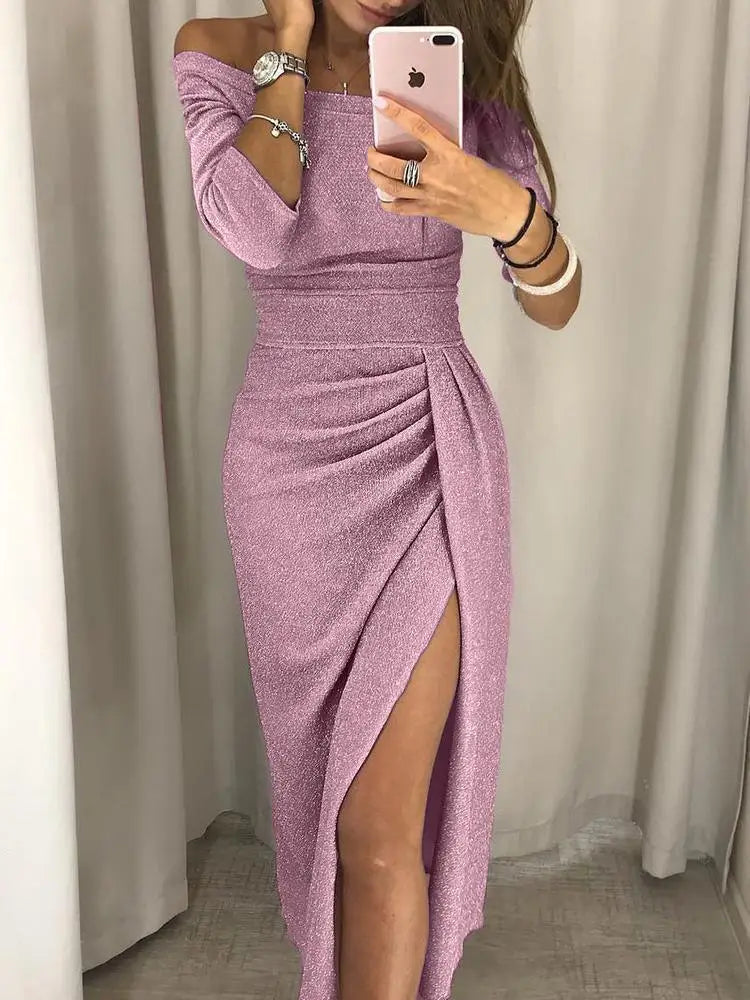 Off-the-Shoulder jurk