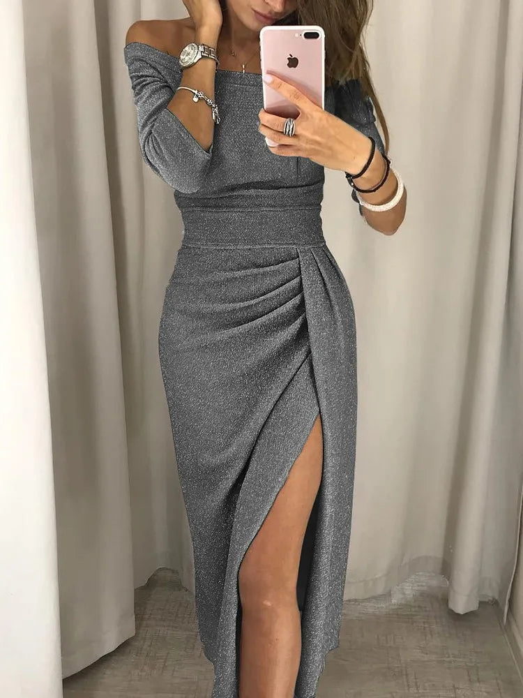 Off-the-Shoulder jurk