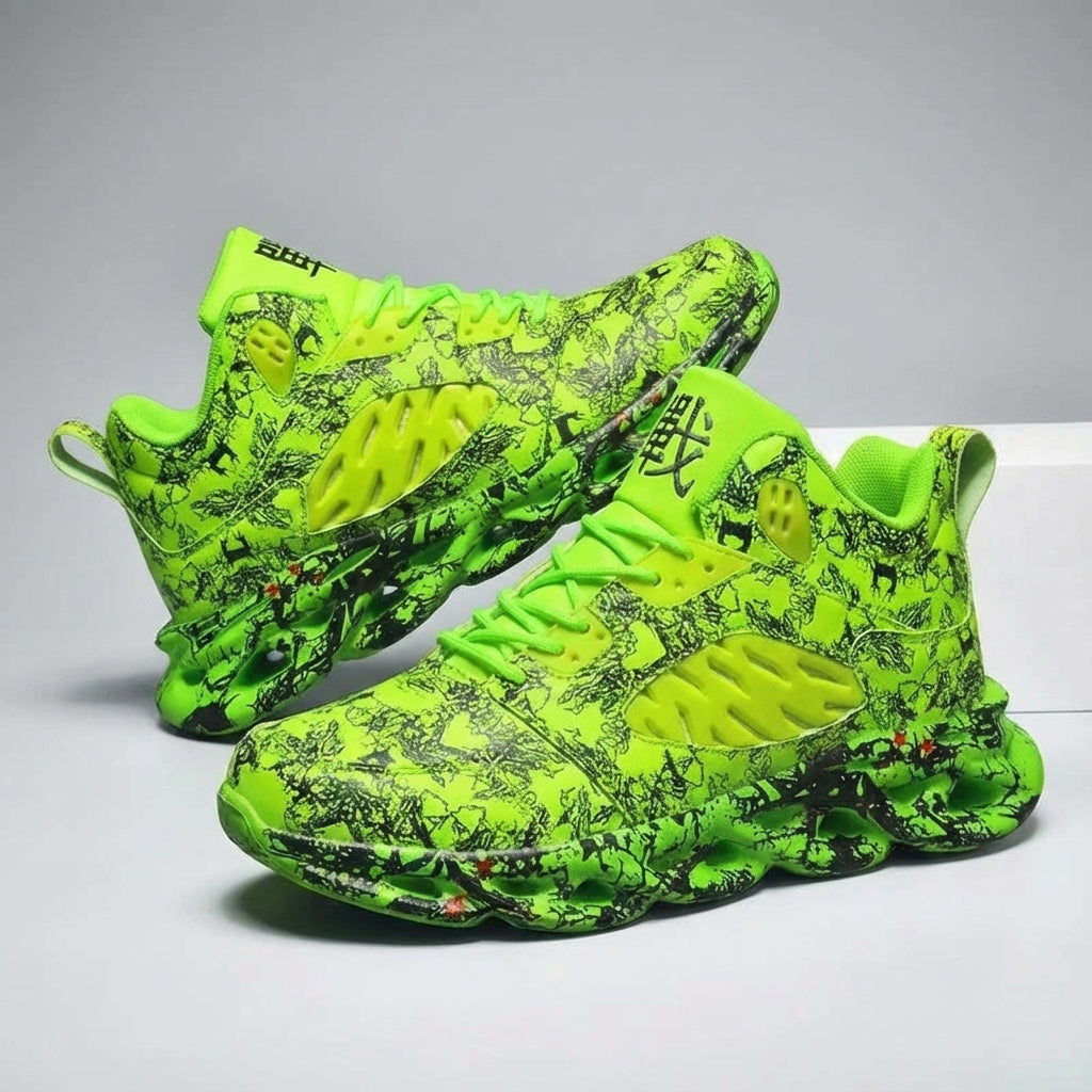 Modieuze hoge sneaker