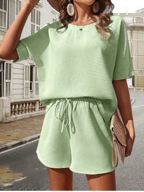 Luchtige dames zomerset met top en shorts — afbeelding 15