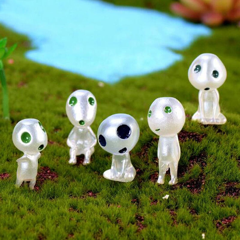 Lichtgevende spookfiguren, set van 20