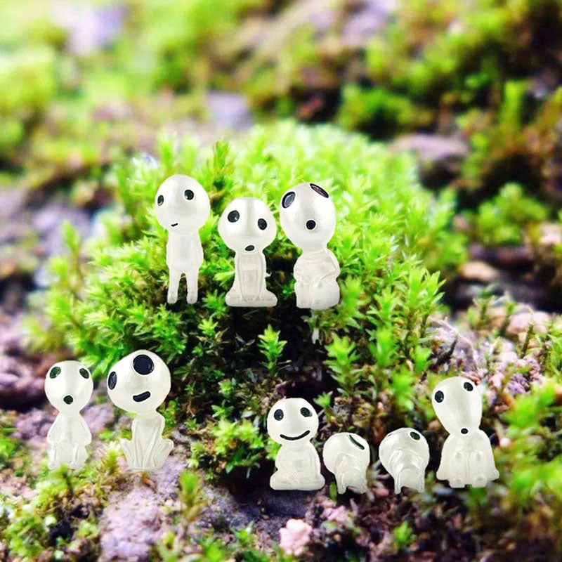 Lichtgevende spookfiguren, set van 20