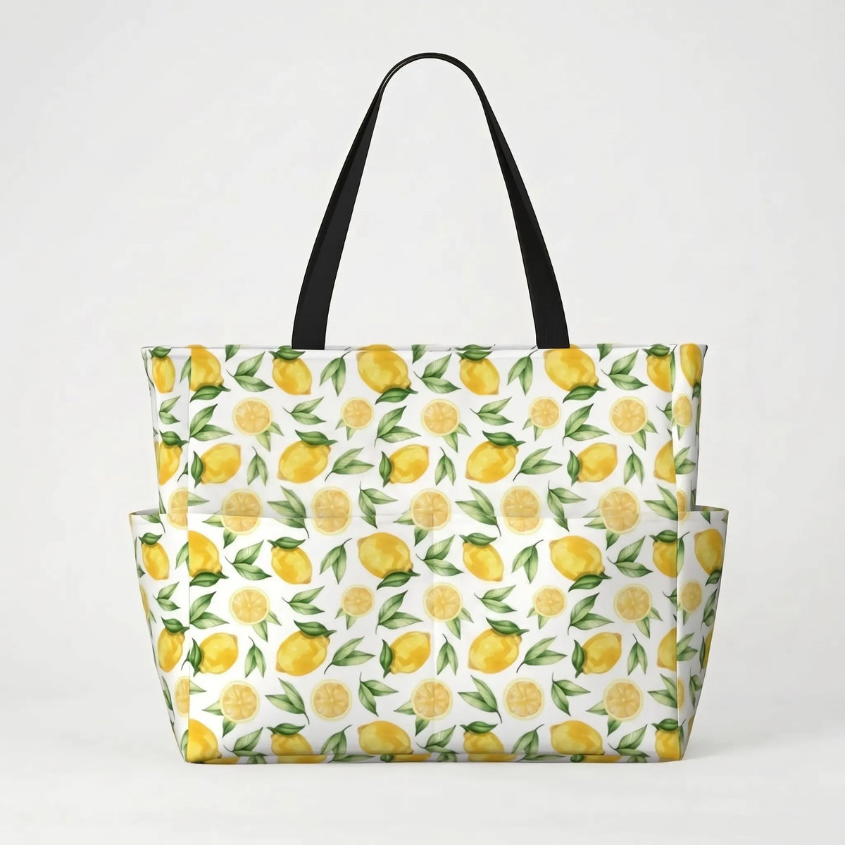 Mooie strandtas met print