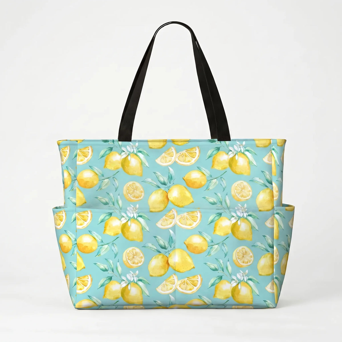 Mooie strandtas met print