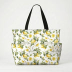 Mooie strandtas met print