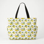 Mooie strandtas met print