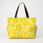 Mooie strandtas met print