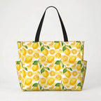 Mooie strandtas met print