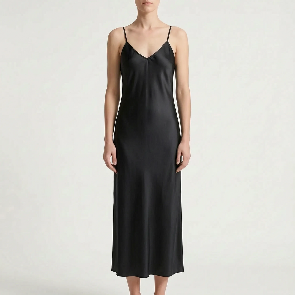 Mouwloze slipdress – Noor