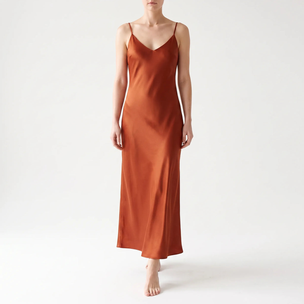 Mouwloze slipdress – Noor