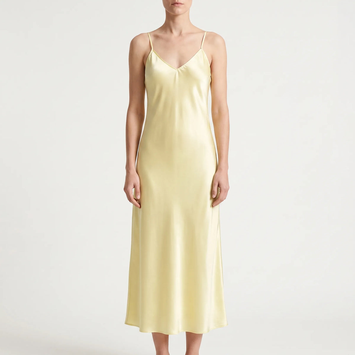 Mouwloze slipdress – Noor