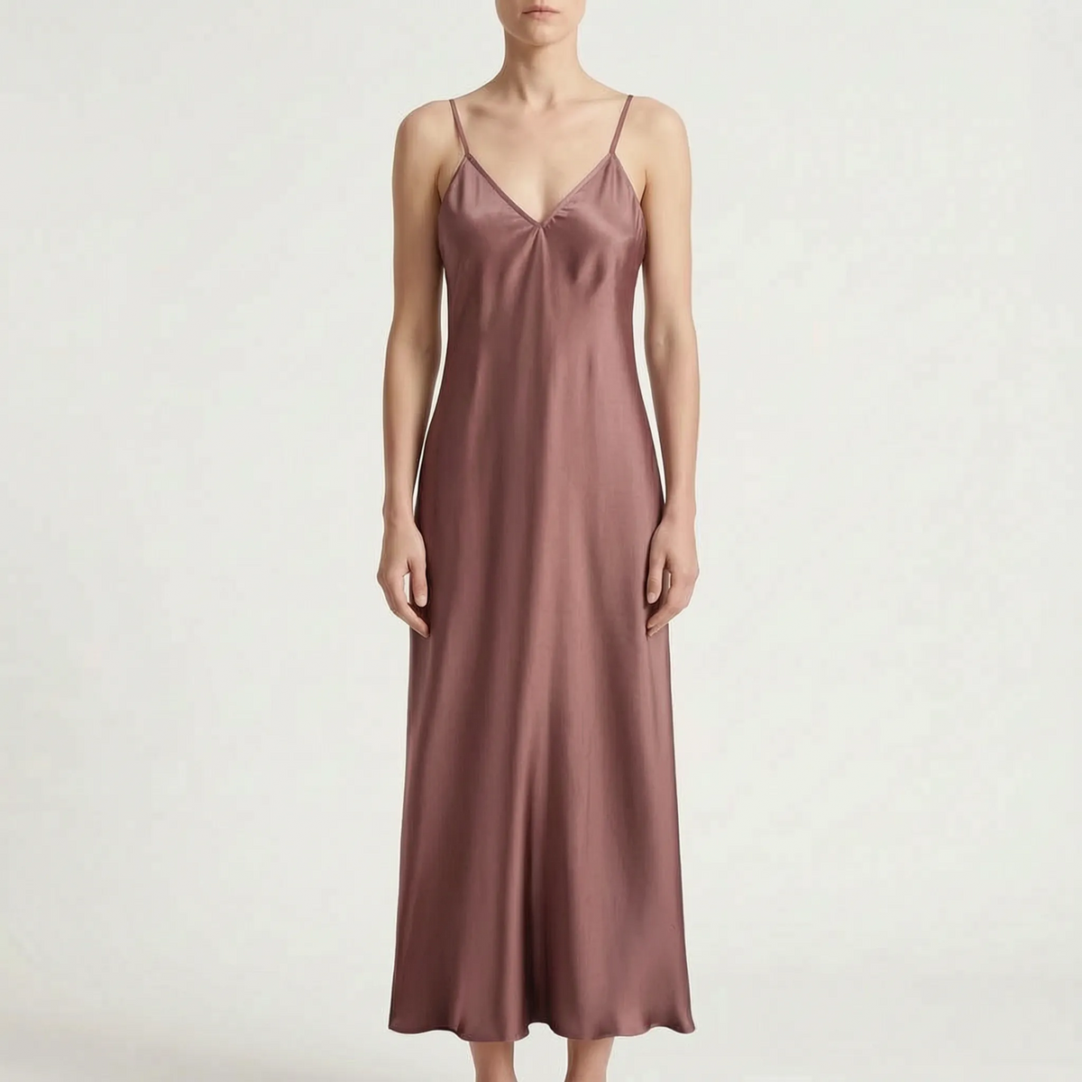Mouwloze slipdress – Noor