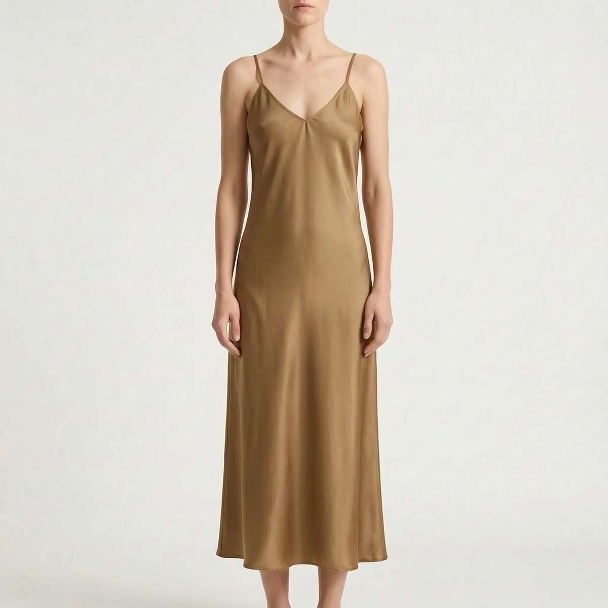 Mouwloze slipdress – Noor