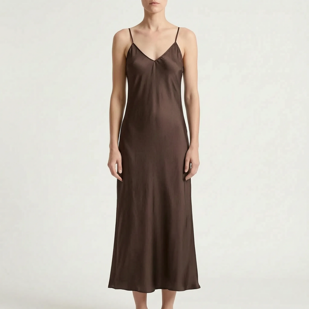 Mouwloze slipdress – Noor