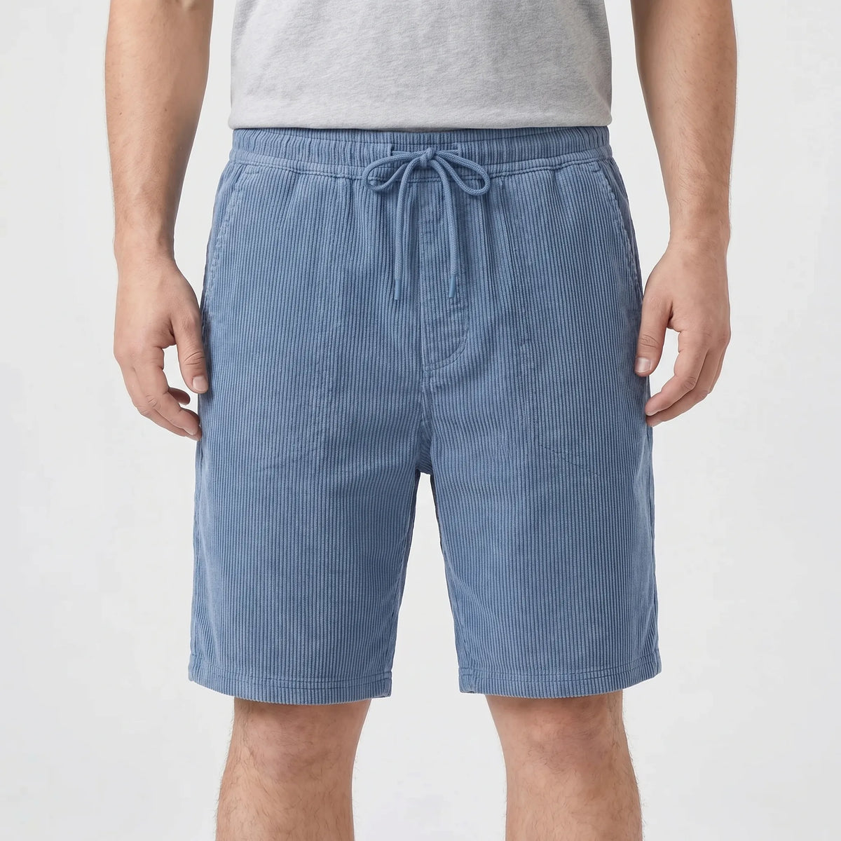 Shorts met meerdere zakken in amerikaanse stijl