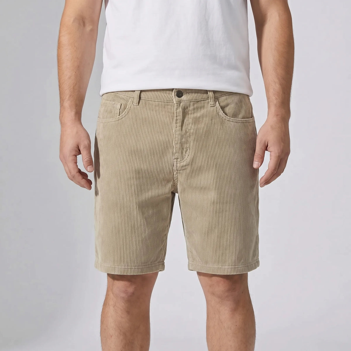 Shorts met meerdere zakken in amerikaanse stijl