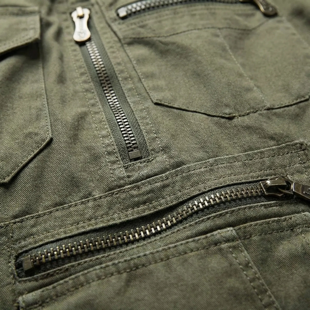 Multi-pocket tactische cargoshorts