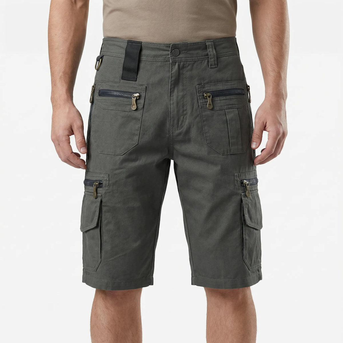 Multi-pocket tactische cargoshorts