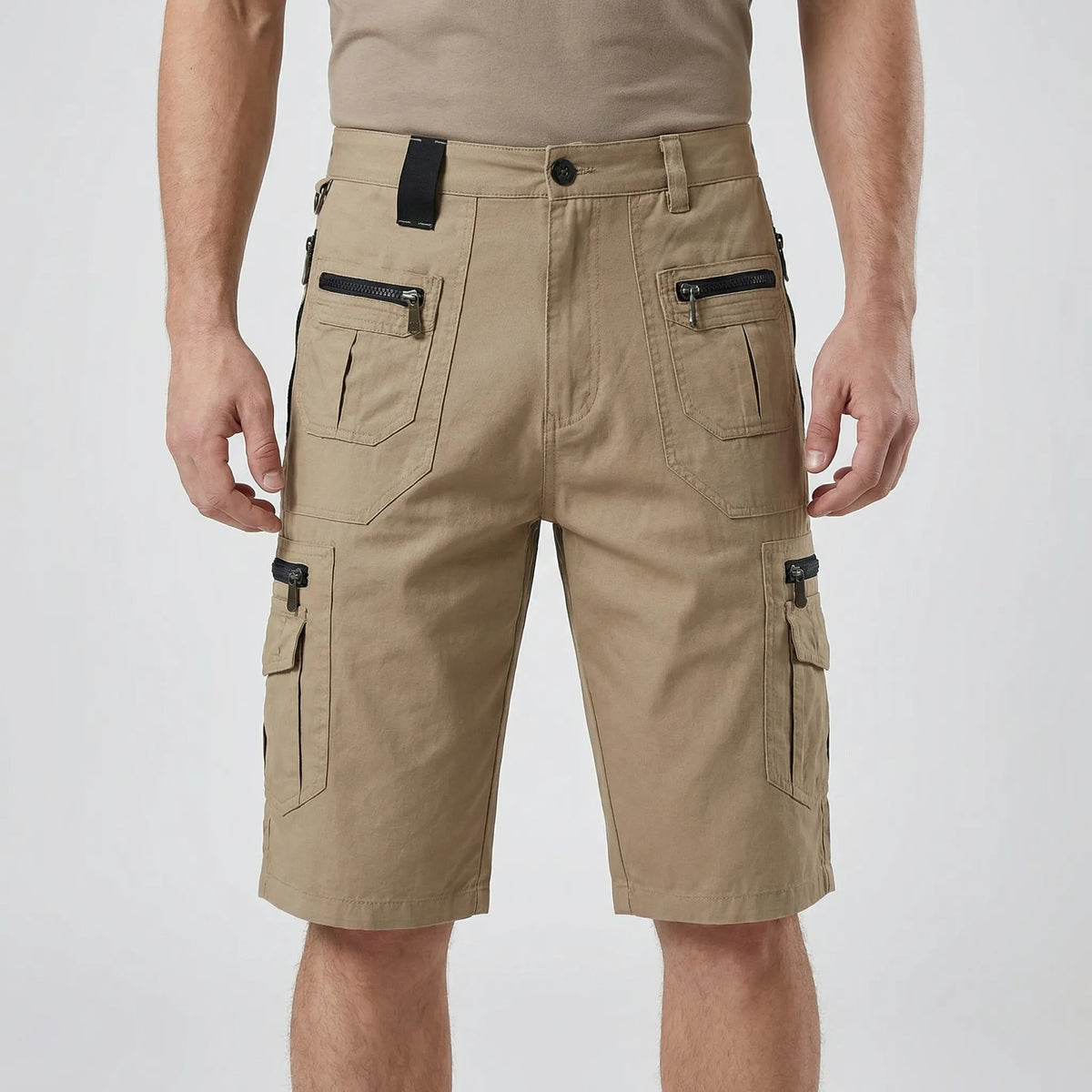 Multi-pocket tactische cargoshorts