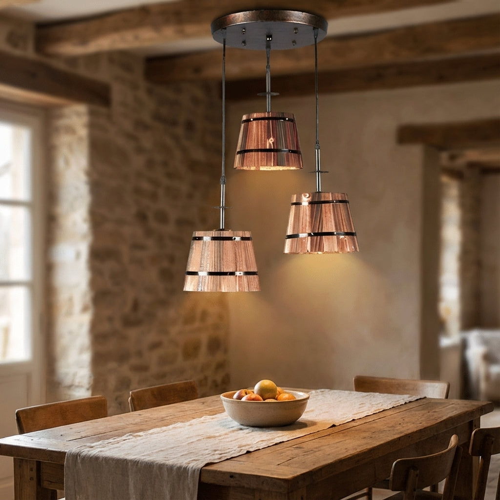 Armatuur met meerdere hanglampen