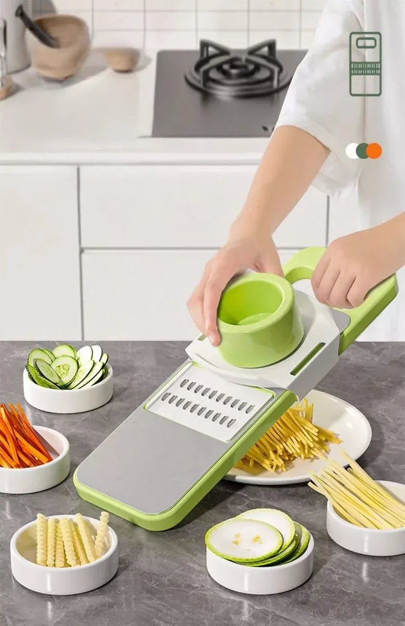 Multifunctionele mandoline groentesnijder