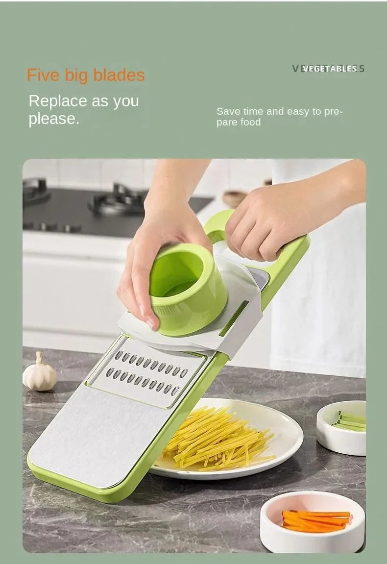 Multifunctionele mandoline groentesnijder