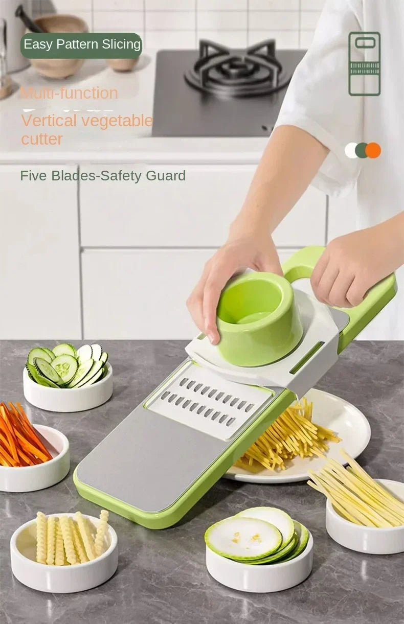 Multifunctionele mandoline groentesnijder