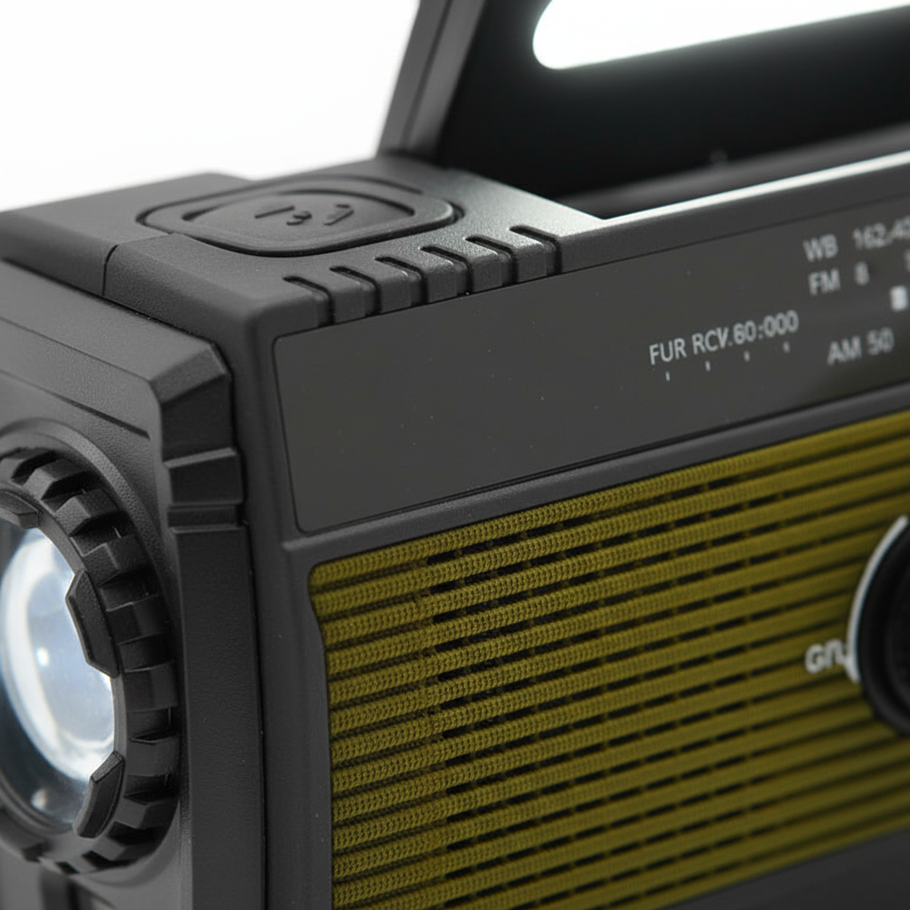 Multifunctioneel noodradio – Liva