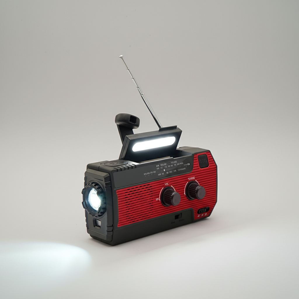Multifunctioneel noodradio – Liva