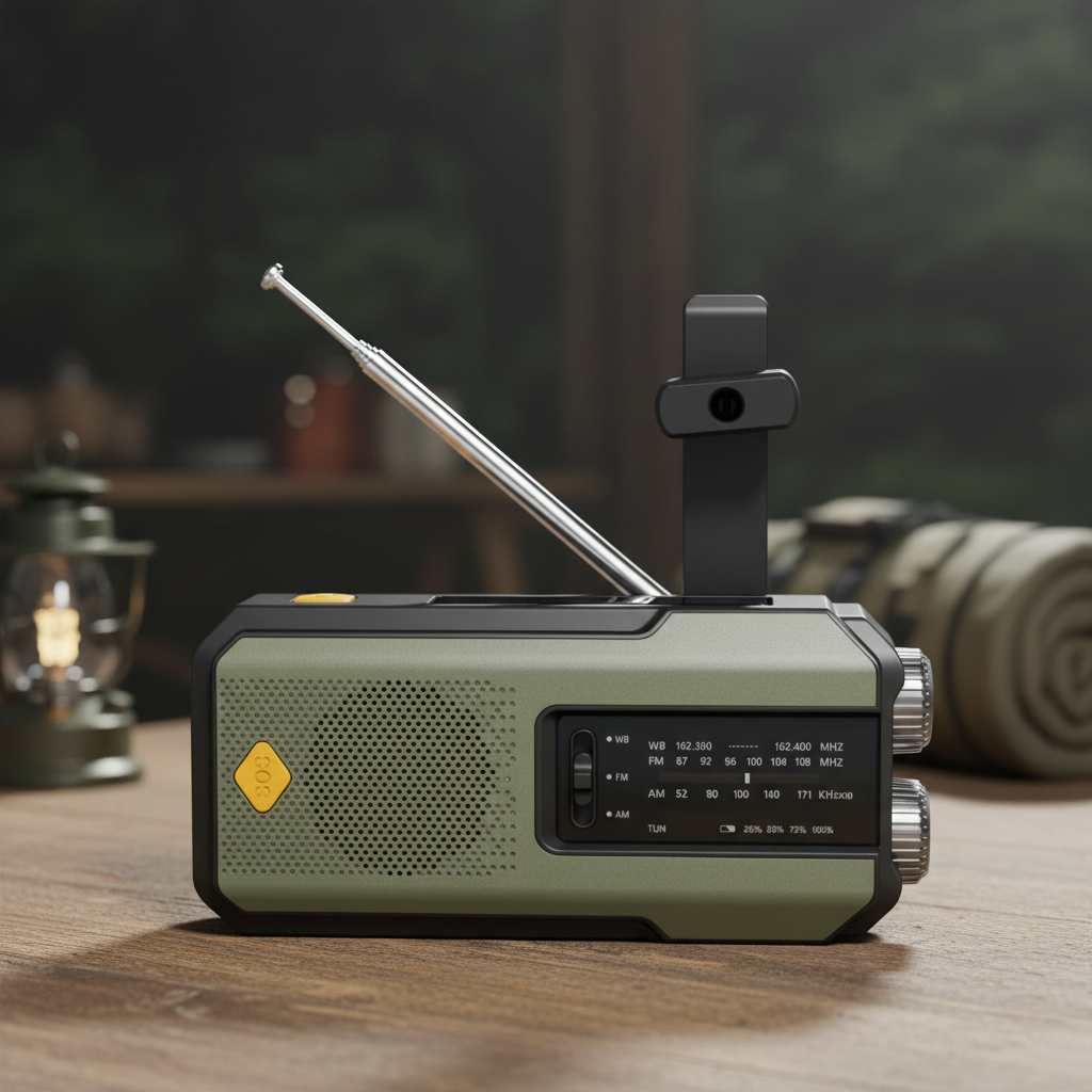 Multifunctioneel noodradio – Noor