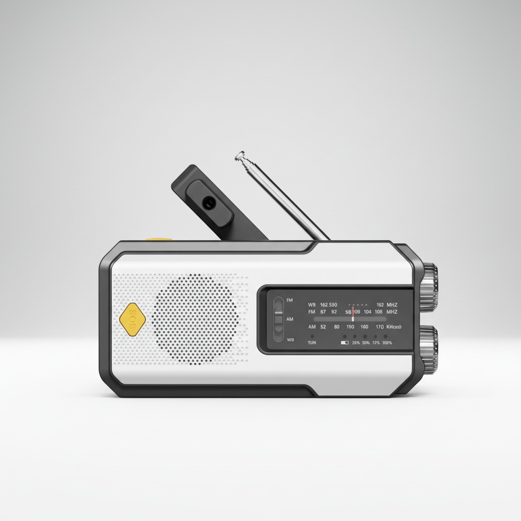 Multifunctioneel noodradio – Noor