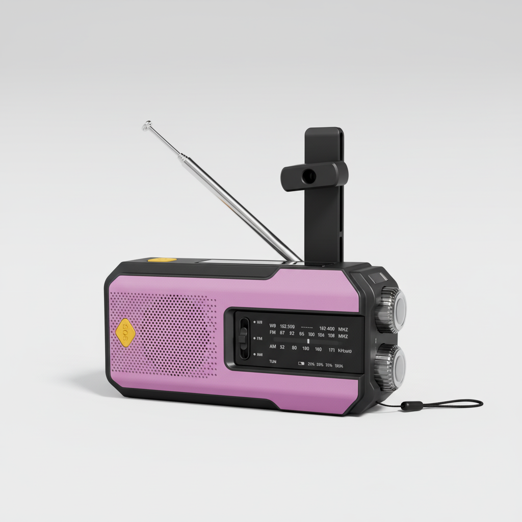 Multifunctioneel noodradio – Noor